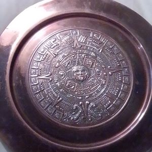 Mayans, Hand Made Copper Plate